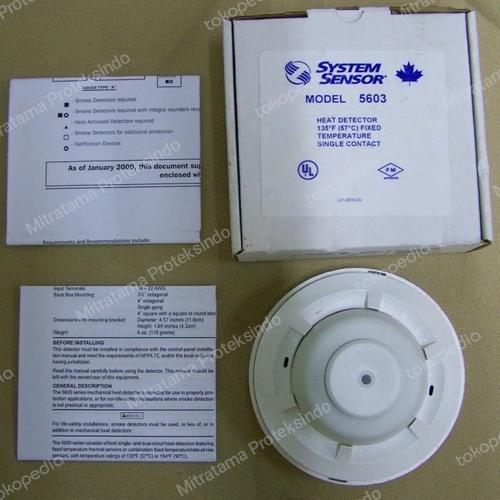 Jual heat detector notifier 5603CH Jakarta Utara Mitratama