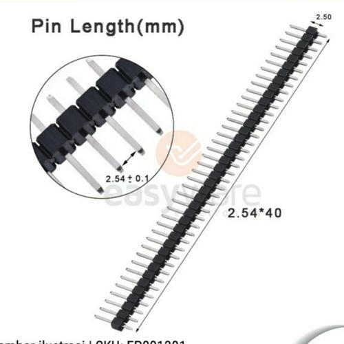 Cdio Pin Header Jual PIN HEADER MAKE 1X40 SINGLE - Jakarta Barat - PCM ELEKTRONIK PUSAT ...