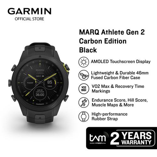 Garmin Mi Watch Vo2max Promo Garmin MARQ Athlete Gen Carbon