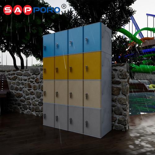 Promo SAPPORO JEONJU Loker ABS Outdoor 1 Pintu ABS Locker 1 Door