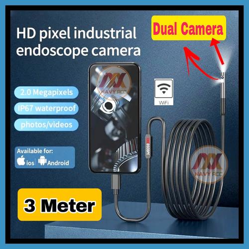 Endoscopy Camera Android Jual HT-Endoscope Camera Android dan ios Wifi Hard Cable Dual / Single ...