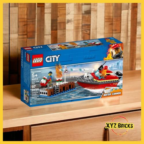 Jual LEGO 60213 City Dock Side Fire Tangerang Xyz