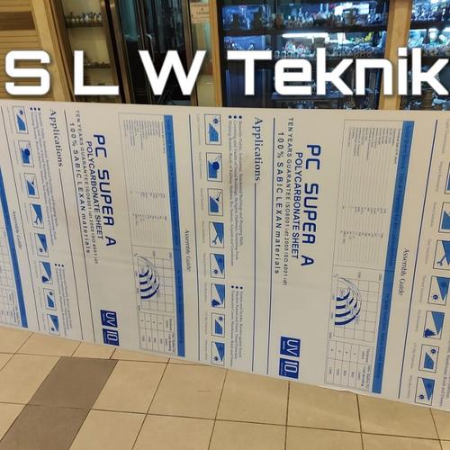 Jual Polycarbonate Sheet 10mm 1220mm x 2440mm ( Polikarbonat Lembaran ...