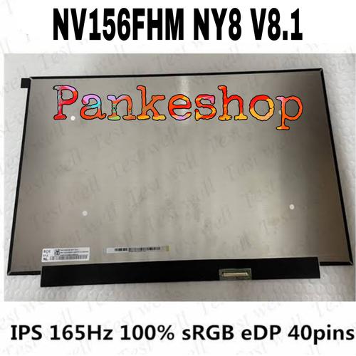 Pannello LCD Da 15.6" FHD 1920x1080 Per Notebook, Compatibile Con NV156FHM-N38, N3D, N3X, N45, 30 Pin, 60Hz TN
