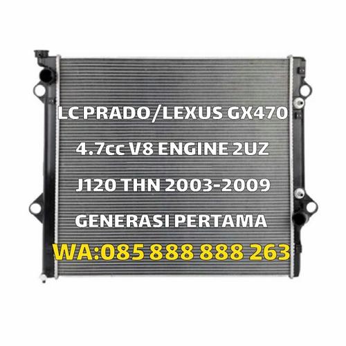 Jual Radiator Toyota Landcruiser Prado 2003 2004 2005 2006 2007 2008 ...