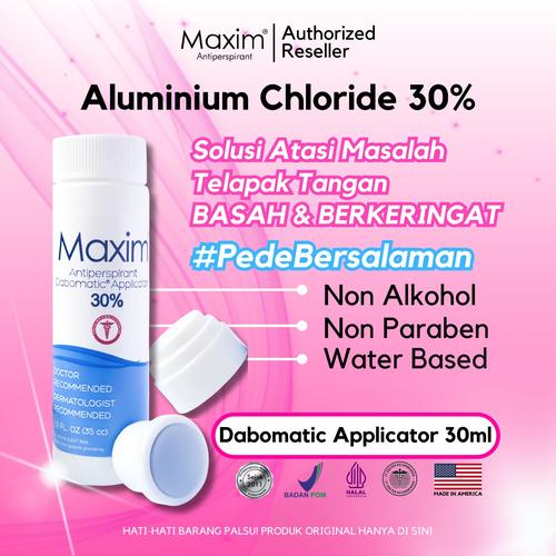Promo Maxim Antiperspirant Dabomatic 30 30ml Obat Telapak Tangan dan