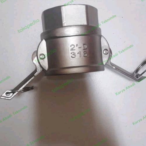 Jual Camlock Fitting / Camlock Coupling SS 316 Type D Ukuran 1" inch ...