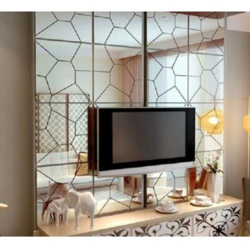 Jual Backdrop TV kaca cutting/kaca corak/kaca motif/kaca cermin 10 ...