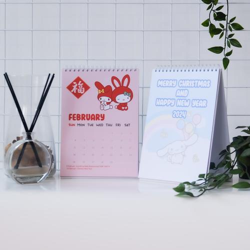 Jual KALENDER DUDUK A5 / KALENDER MEJA PREMIUM TAHUN 2024 Jakarta