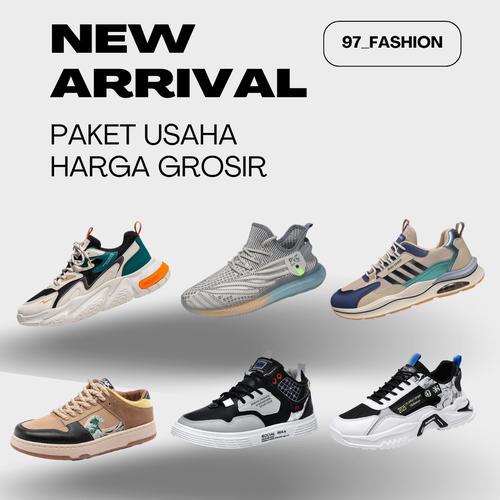 Jual PAKET USAHA HARGA GROSIR Sepatu Lari Sneakers Jalan Sneaker Trend