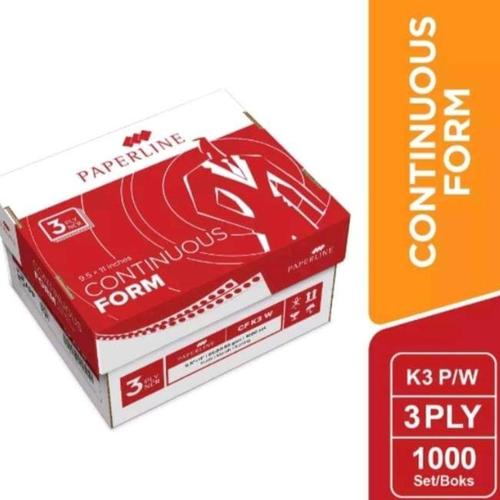 Jual CONTINUOUS FORM RANGKAP 3 NCR 3PLY 9.5 X 11 POLOS WARNA PMK ...