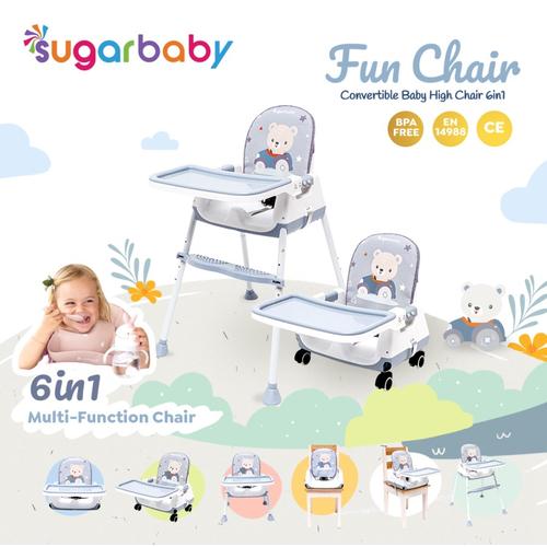 Jual Sugar Baby Fun Chair 6in1 High Chair / Sugar Baby 4in1 Sit On Me ...