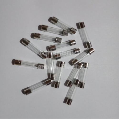100Pcs 6x30mm Glass Fuses – 20A 250V Fast Blow – F20A