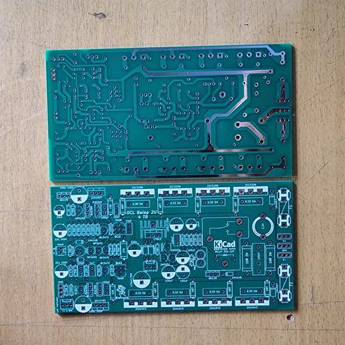 Jual PCB OCL BALAP Amp 2U With TR Final Dauble Layer - Kab. Sleman
