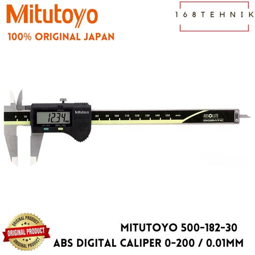 Calibro Digitale Mitutoyo 500-182-30 - Precisione 0.01mm, Gamma 0-200mm, Senza Uscita Dati - Foto 3