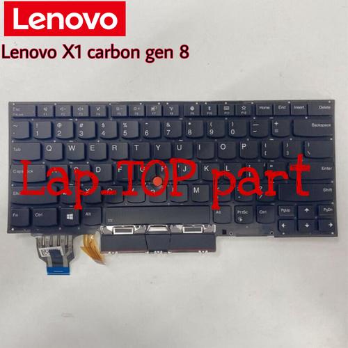 New US Backlit Keyboard For Lenovo ThinkPad X1 Carbon 8th Gen (2020) - Type 20U9 20UA
