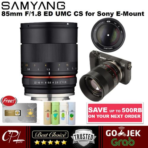 Samyang 85mm f/1.8 ED UMC CS Sony E