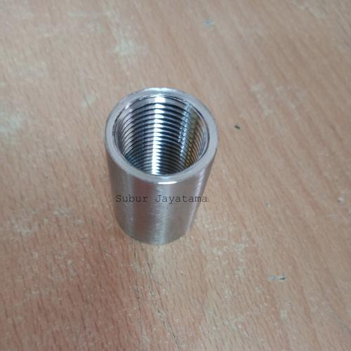 Jual Socket / Coupling / Sock Stainless 304 Drat 1/2 " inchi Jakarta