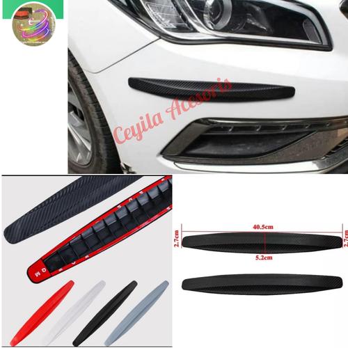 Jual Pengaman Sudut List/ bumper guard Carbon Mobil All new BRIO 2018