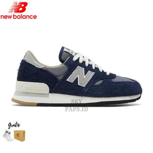 Promo New Balance X Carhartt Wip 990 V1 Navy Blue - 42 - Kota