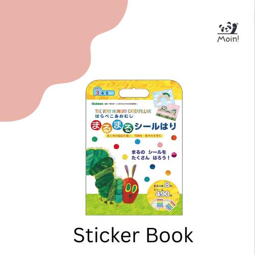 Jual The Very Hungry Caterpillar Eric Carle Gakken Dot Sticker ...