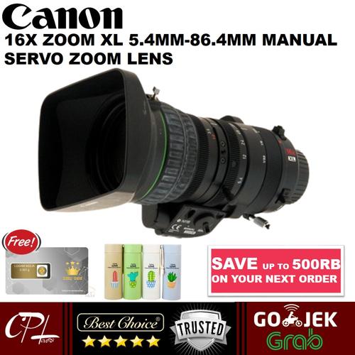 Jual canon 16x zoom xl manual servo zoom lens for xl1