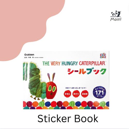 Jual The Very Hungry Caterpillar Eric Carle Gakken Reusable Sticker ...