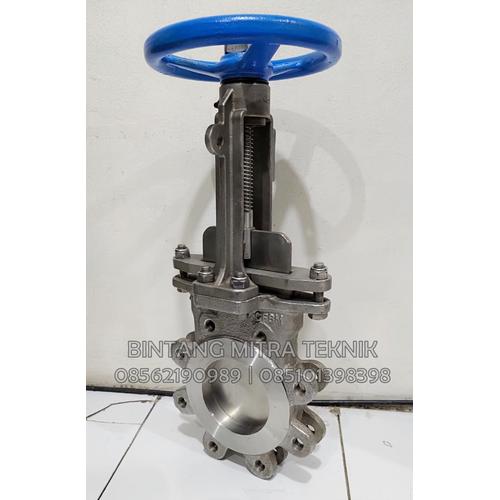 Jual KNIFE GATE VALVE SS316 ANSI 150 CF8M 4" Kota Bandung BINTANG MITRA TEKNIK Tokopedia
