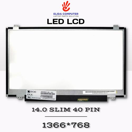 Nuovo Ricambio Compatibile N140BGE - L41 REV C1,Slim 14.0