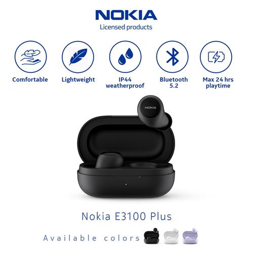 Jual Nokia E3100 Plus TRUE WIRELESS BLUETOOTH EARPHONE EARBUDS TWS