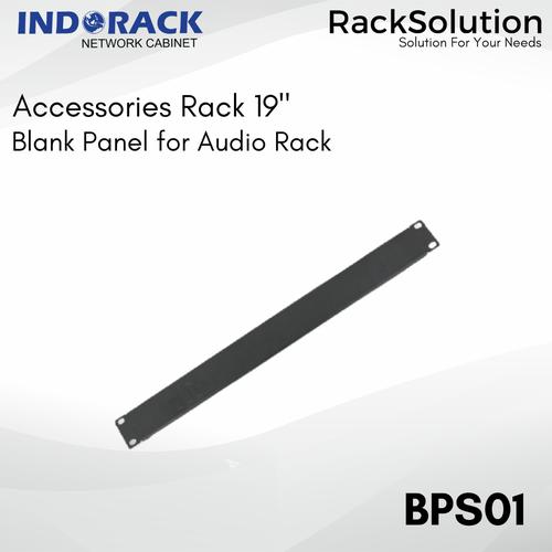 Jual BLANK PANEL 1U INDORACK FOR AUDIO RACK - BPS01 Audio Rack ...
