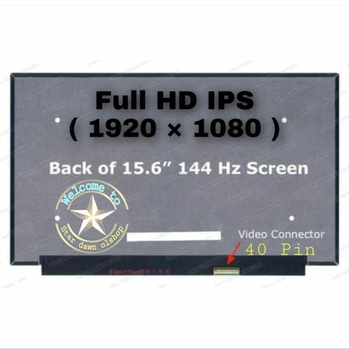 N156BGE-L21 15.6" HD LED LCD Laptop Screen Replacement - 1366x768 Glossy Display, 40-Pin Connector (Rev C1)