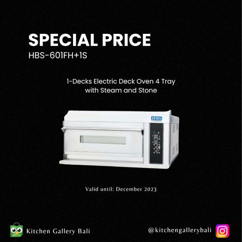 Jual Cooking Line Oven Deck HBS HM 601 & 601FH+1S HM 601FH HM601FH