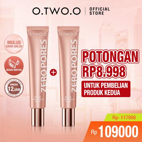Promo O.TWO.O Primer Makeup Tahan Lama Pore Invisible Soft Matte