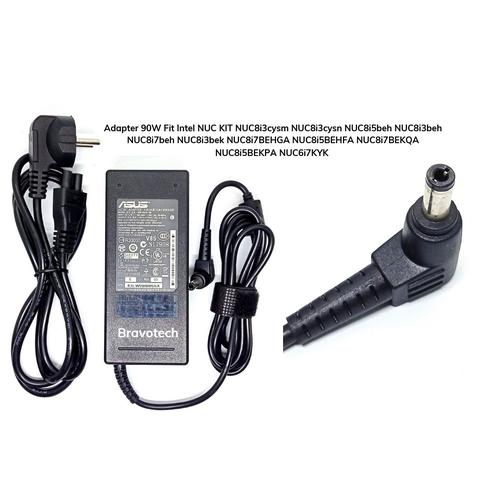 For Intel NUC Kit NUC8i5BEH NUC8i5BEK Mini PC 90W AC Adapter Power