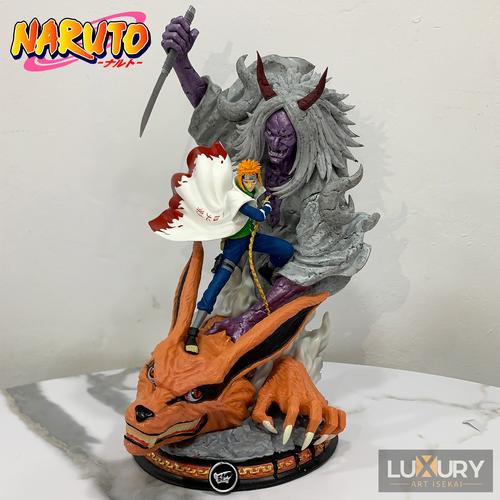 MODELLINO MANGA FIGURES NINJA PADRE NARUTO,MINATO HOGAKE KONOHA ANIME