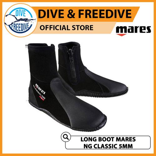 Jual Long Boot Mares NG Classic Booties 5mm Sepatu Karang Selam Diving