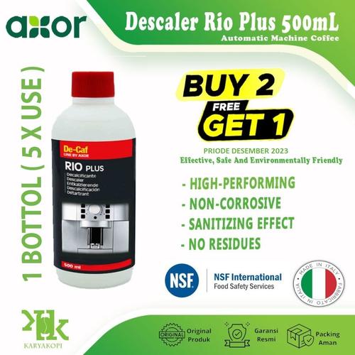 Jual Rio Plus 500 ML Original Descaler Descaling Coffee Machine ...