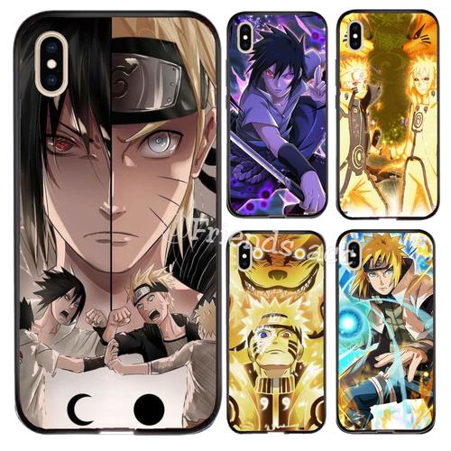Jual OPPO A3S PREMIUM CASE GLASS CASING MOTIF NARUTO Kota