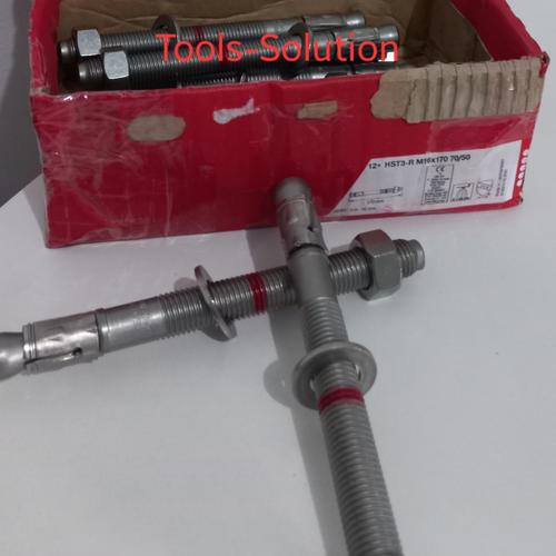 Jual HILTI dynabolt wedge anchor HST3R M16X170 70/50, Stainless Steel
