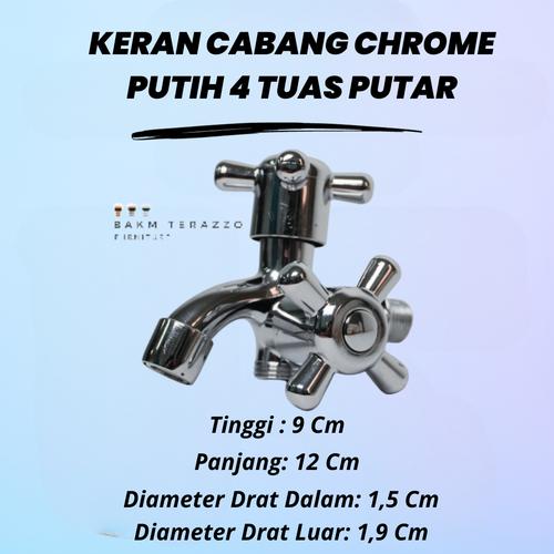 Jual BAK AIR KAMAR MANDI - KRAN AIR KAMAR MANDI TIPE CABANG CHROME ...
