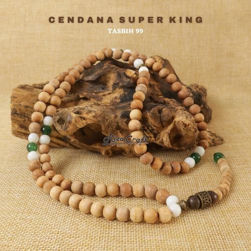 JADE SANDALWOOD Tasbih Kayu Cendana ASLI Wangi 99 Butir sekat Giok di  Gelang Tasbih Unik Estetik Tokopedia
