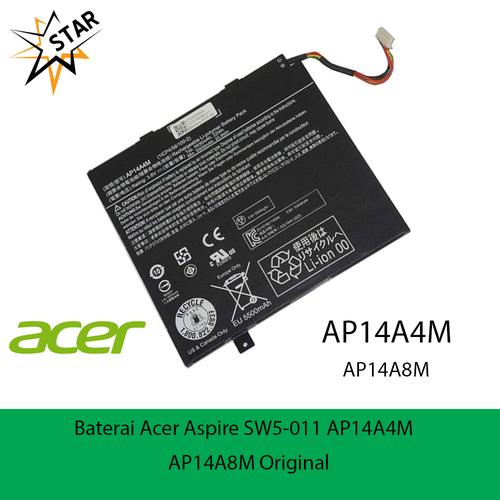 Vhbw Batteria Compatibile Per Acer A3-A20FHD, NTL4TET016, SW5-011, SW5-012, SW5-012P - 5900mAh, 3,8V, Li-Poly - Ricambio Per Notebook