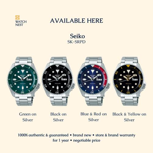 Seiko Sport New Logo Seiko Sport New Logo SRPE71K1, SRPE72K1