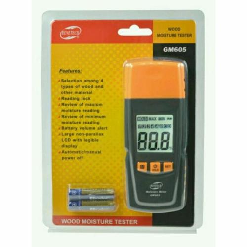 Jual Moisture Meter DM1100 Tester Kadar Air Kayu Tembok dan Material