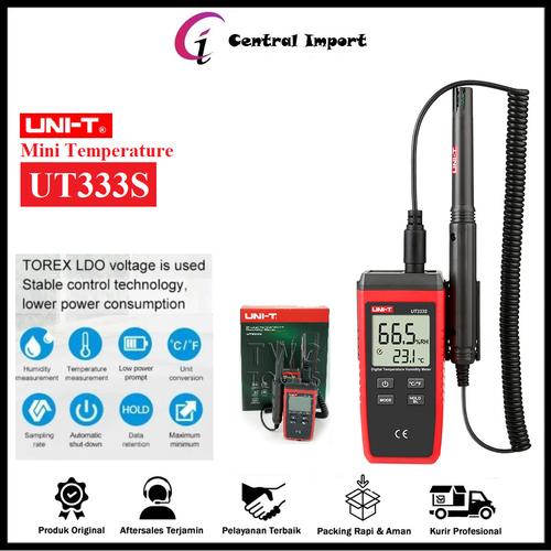 Jual UNI-T Mini Temperature and Humidity Meter LCD Digital Thermomet ...