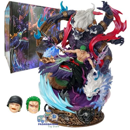 Figurine One Piece Zoro Roronoa Ashura 21cm - Statue PVC Sans Boîte