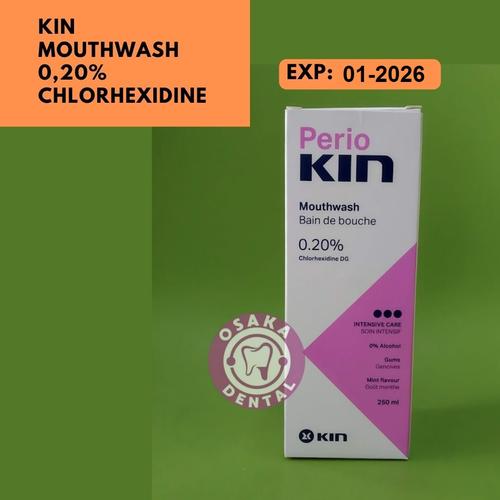 Promo Kin Mouthwash 0.20% Chlorhexidine (Obat Kumur Kin 250ml ...
