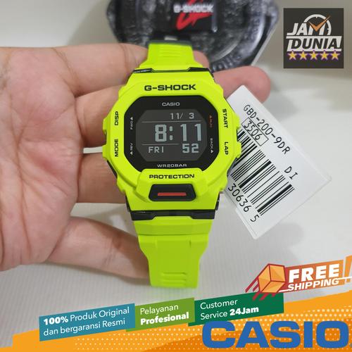 Jual JAM TANGAN PRIA CASIO G-SHOCK ORIGINAL G-SQUAD DIGITAL HIJAU