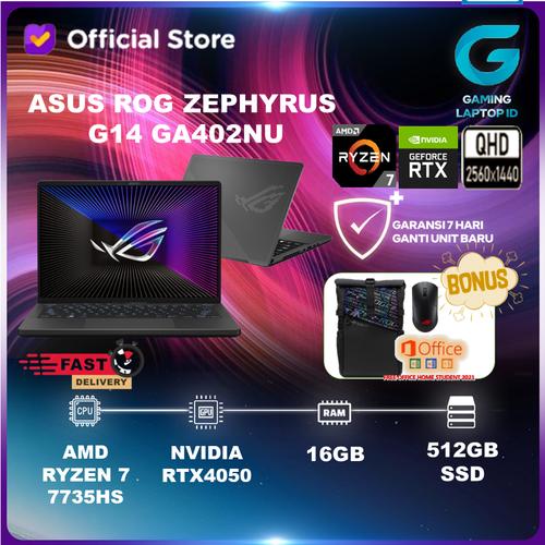 Promo ASUS ROG ZEPHYRUS G14 GA402NU RTX4050 RYZEN 7 7735HS 16GB 512SSD ...